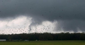 Storm threat moving across Southeast after tornadoes and heavy winds strike five states
