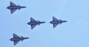 China flanks Taiwan with military exercises in air and sea