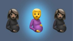 A pregnant MAN is featured among 37 of the new emojis coming to iOS 15.4 update