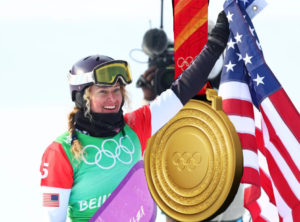 Lindsey Jacobellis wins the U.S. its first gold medal at the 2022 Beijing Olympics