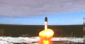 Russia tests new Sarmat intercontinental ballistic missile in what Putin hails as ‘truly unique weapon’